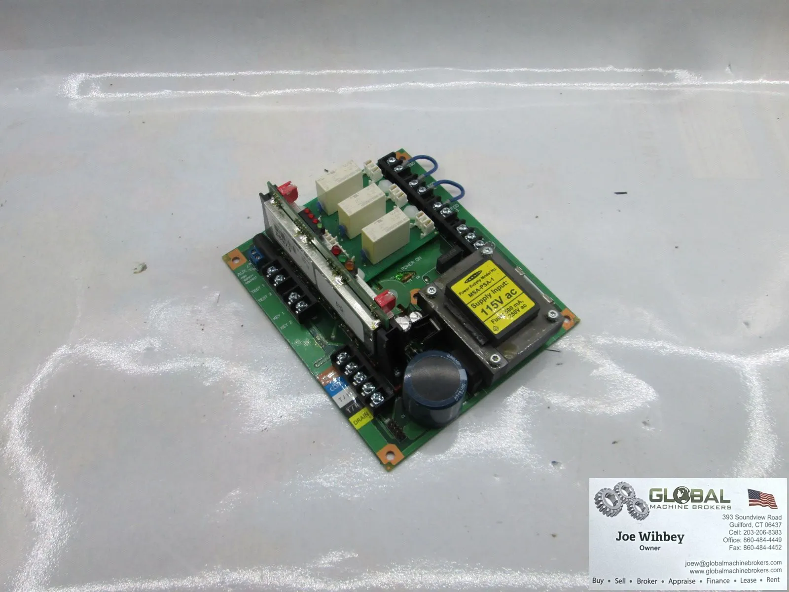 Banner MSA-PSA-1 Power Supply Circuit Board - 115VAC