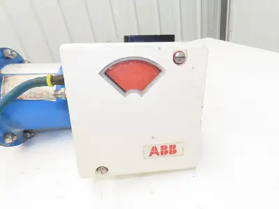 Jamesbury Quadra-Powr X QPX1CIK15 Actuator 1" Flanged SS Ball Valve & Positioner