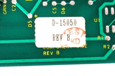 USED KB ELECTRONICS D-15050 CONTROL CARD D15050