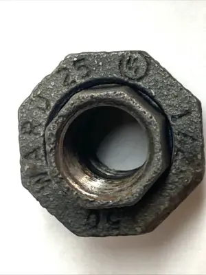 Used Ward Joint Union 1/2" NPT Class 150 Malleable Iron Fig. 463 Arbors & Adapters Michigan US | Maverick Industrial Sales #1400064