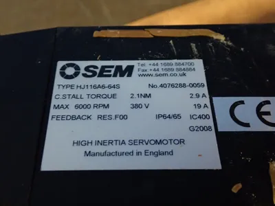 New | in-Stock SEM HJ116A664S Motors (misc) Ohio US | HGR 24 #784384