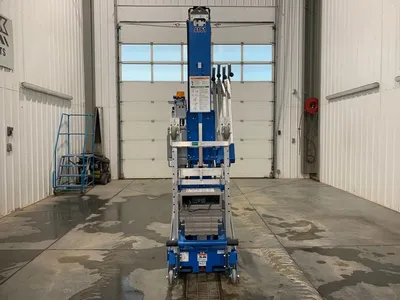 New | in-Stock 2026 GENIE AWP-40S PUSH AROUND AERIAL WORK PLATFORM Scissor Lifters Alberta CA | Adcock Equipment #1417637