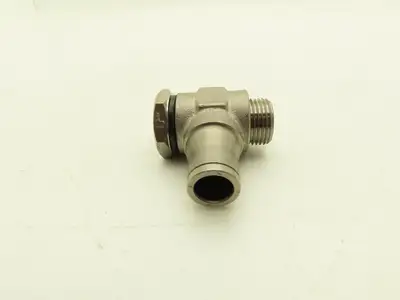 Push to Connect Swivel Elbow BSPP 3/8 19TPI Stainless Lot of 16