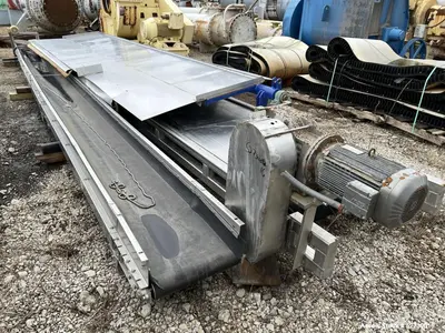 Pre-Owned 360” Long x 36” Wide Belt Conveyor for Sale