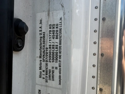 Used 2020 HINO 268A Box trucks Indiana US | Miedema Asset Management Group #1414592