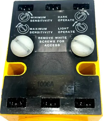 NEW BANNER SMA912DSR VALU-BEAM AC SCANNER