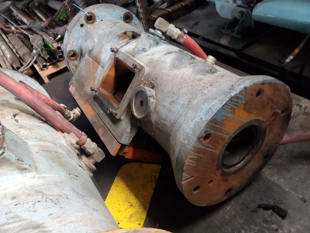 Feed Section for Nakata 120mm Rubber Extruder