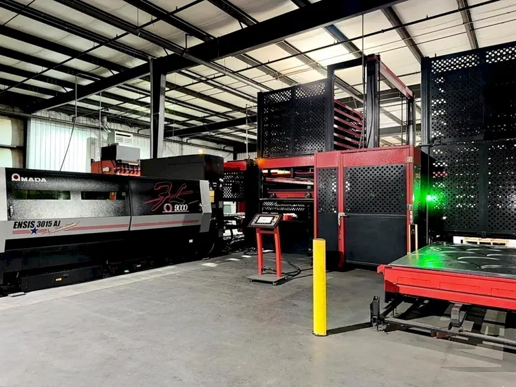 Used 2018 AMADA ENSIS 3015 AJ FIBER Laser Cutters Illinois US | Machine Factory Outlet #1262808
