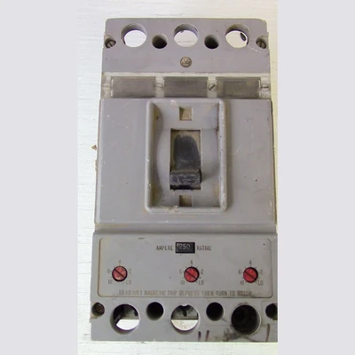 Westinghouse 3 Pole 250 Amp Breaker
