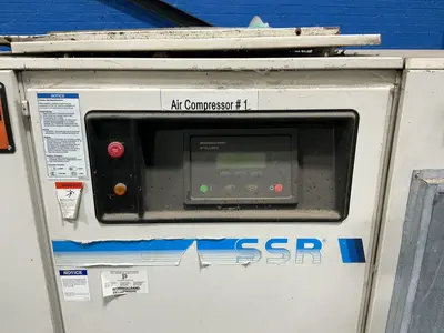 Used 1992 INGERSOLL RAND SSREP100 Rotary Screw & Sliding Vane Air Compressors Ohio US | HGR 24 #1305133