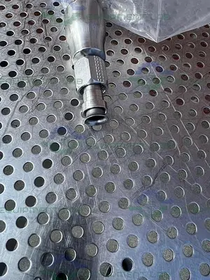 Stainless Steel  Flexible Hose 72" w/ 1" Female  to 1/2" Male Threaded Fitting