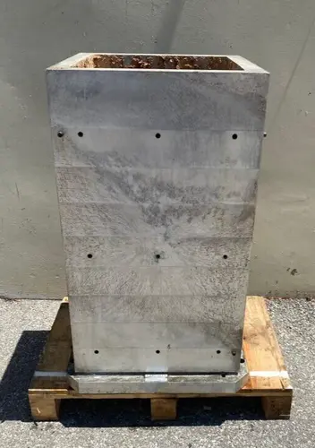 ABBOTT WORKHOLDING Aluminum Tombstone SQUARE TOOLING COLUMN Base 630 mm x 2 inch