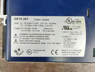 USED PULS DIMENSION QS10.241