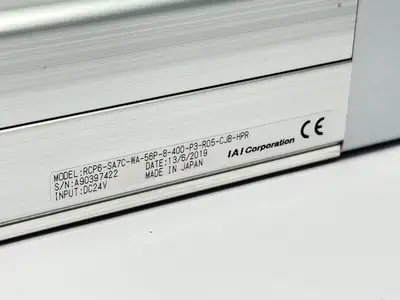 Used IAI RCP6-SA7C-WA-56P-8-400-P3-R05-CJB-HPR, CB-CAN-MPA050-RB Linear Actuators Michigan US | Maverick Industrial Sales #1470245