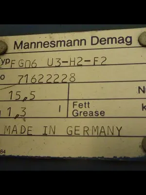 USED MANNESMANN DEMAG FG06 U1-H2-F2