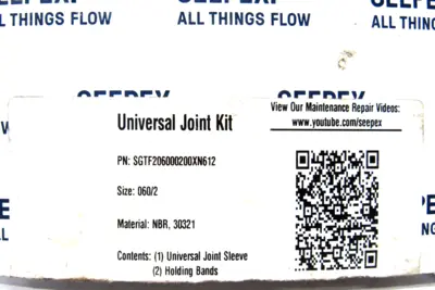 NEW SEEPEX SGTF206000200XN612 UNIVERSAL JOINT KIT