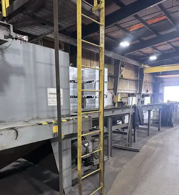Used 1997 Pangborn ES - 1821 Plate and Beam Blaster Finishing Machines Illinois US | Machine Tool Bids #1404000