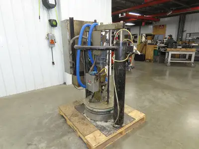 Graco Thermo Flow 55G Hot Melt Drum Unloader 55 Gallon 240V 3Ph READ