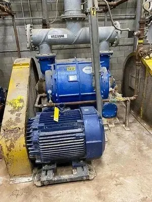 NASH MODEL CL3002 VACUUM PUMP 150HP MOTOR REMANUFACTURED 2021