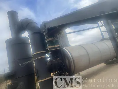 USED HEIL 10.5X32 DRUM DRYER AND CHIP PLANT
