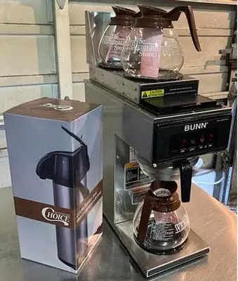 Bunn Plumb in Coffee Machines - bonus free airpot
