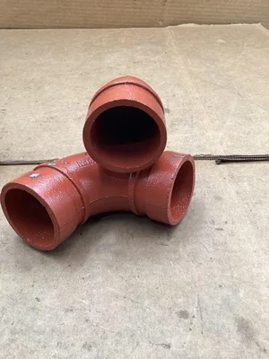 Victaulic Firelock 90°; No. 10 Grooved Elbow Fitting