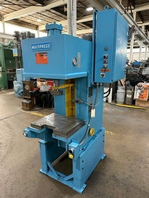 1995 MULTIPRESS W4T12 C Frame and Gap Frame Press | Kempler Machinery (2)