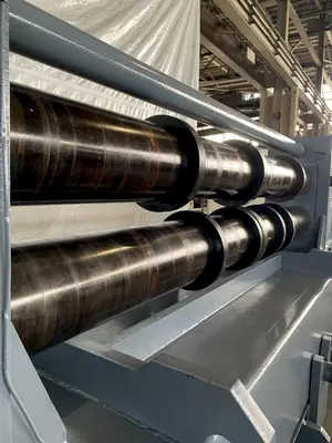 120" X 10" PM SLITTER HEADS. STOCK # 0787824