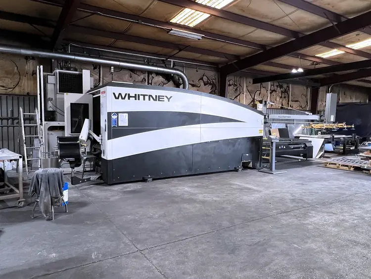 Used 2014 EAGLE WHITNEY 1530 F6 Fiber Laser Cutters Georgia US | Machine Tool Bids #377572
