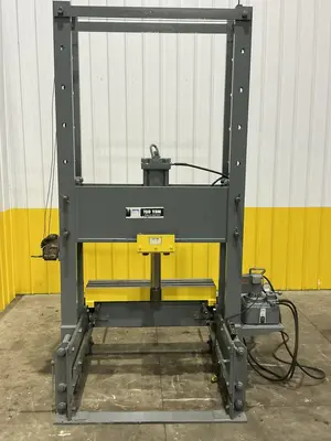 150 TON CAPACITY OTC SLIDING BED HYDRAULIC H-FRAME PRESS: STOCK #23492