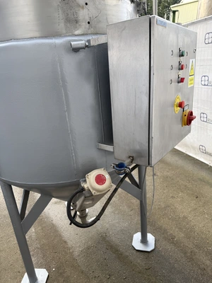 600L S/S JKTD vertical Anchor paddle mixer