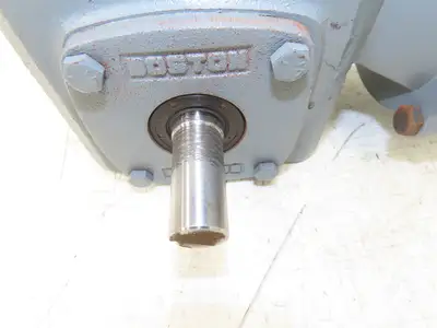 Leeson C4T17NC46A Gearmotor 30:1 Boston Gear Reducer 58rpm .5Hp 230/460V 56C LH
