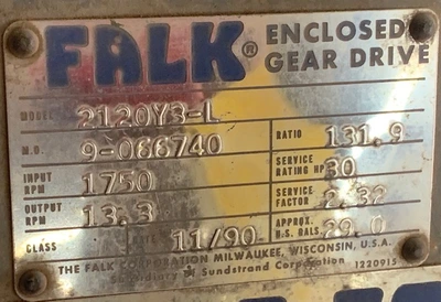 USED Falk 2120Y3-L