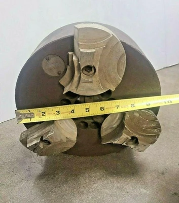 9-3/4" Diameter 3 Jaw Lathe Chuck CUSHMAN