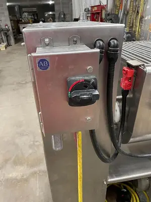 USED PEERLESS FOOD MACHINERY DA15 DOUBLE SIGMA MIXER