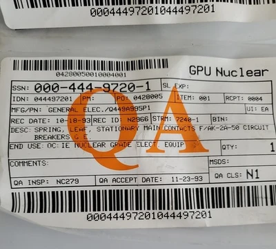NEW GE Q449A995P1