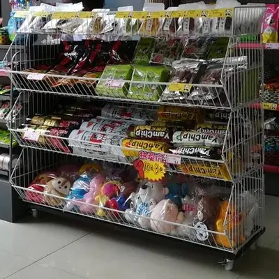 5 layer Grid Shelf Shelves Retail Display 20*19*55 -various sizes available - SEE VIDEO