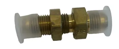 NEW PARKER 6WTX-WLN-B BULKHEAD UNION 6WTXWLNB 25 COUNT