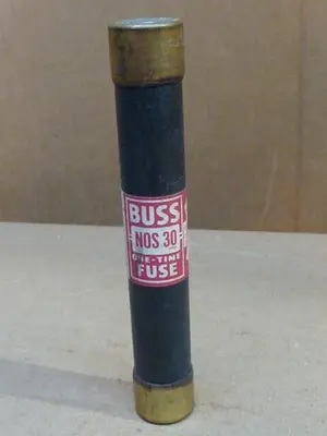 USED BUSSMANN NOS-30