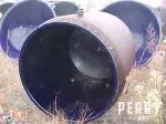 PFAUDLER 300 Gallon Tank - Glass Lined (H=Height, L=Length) | Perry Equipment