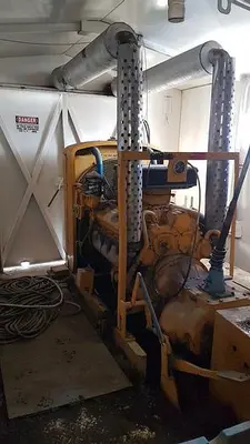 USED GARDNER DENVER PA-8, 4 1/2 X 8 TRIPLEX MUD PUMP