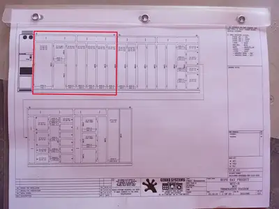 800A Motor Control Center MCC, 575V, 800A Bus, Form 4A, IP42 Enclosure