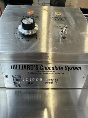 Used HILLIARD _UNKNOWN_ Chocolate Melters Ontario CA | UNION STANDARD EQUIPMENT CO. #1285390