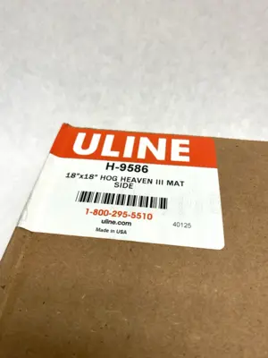 NEW ULINE / HOG HEAVEN 18" X 18" HOG HEAVEN III MAT SIDE