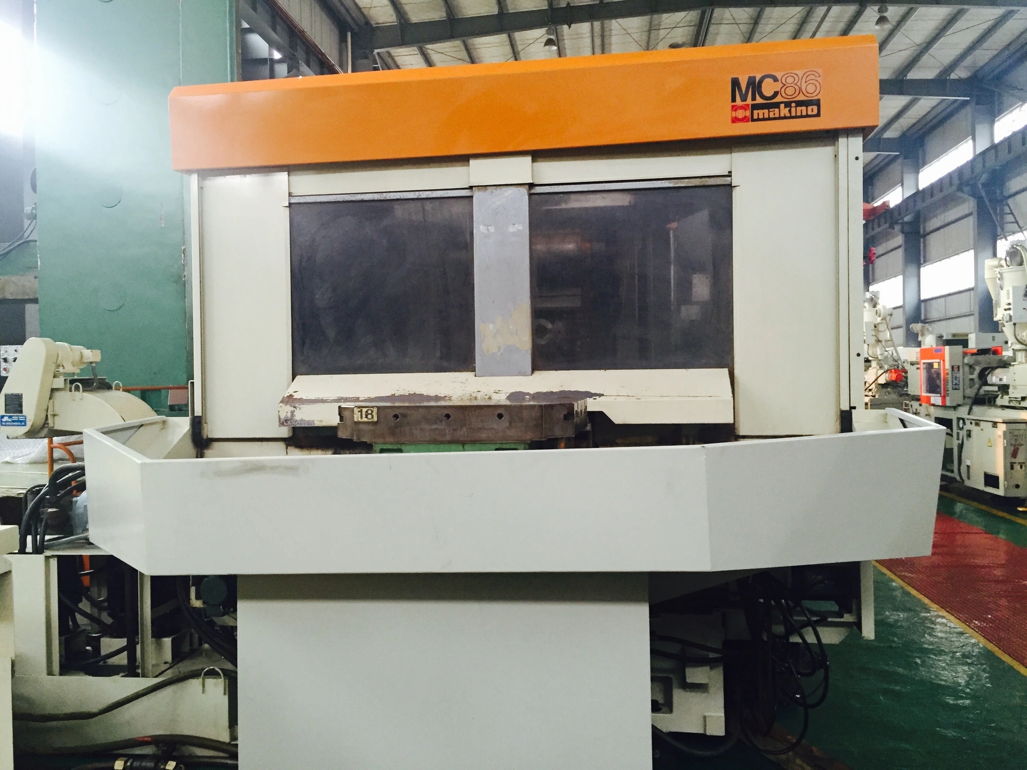 USED MAKINO MC-86 A-120 CNC HMC
