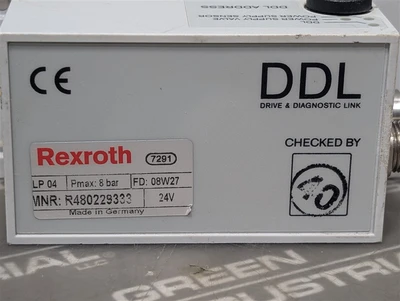 Rexroth 5460547202 DDL Solenoid Assembly Termination Module Used