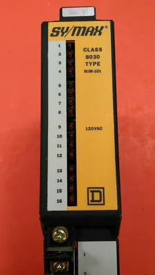 Square D SY/MAX Input Module, RIM-101, 8030, Series C1, 3C