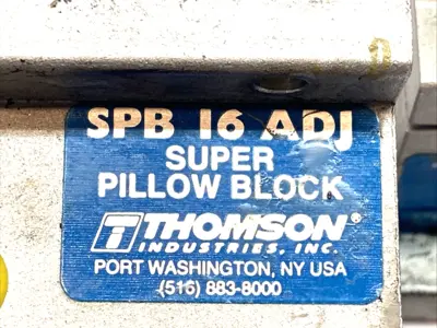 Used Thomson Industries Linear Super Pillow Block Bearing LOT OF 2 Bearings Michigan US | Maverick Industrial Sales #1397691