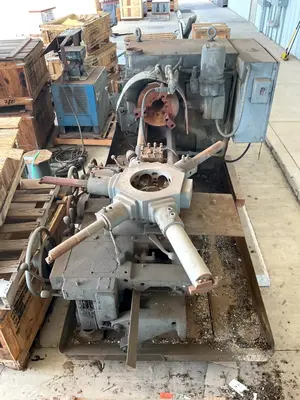 2A WARNER & SWASEY MODEL #M-3470 CROSS SLIDING TURRET LATHE: YOBRO #25009