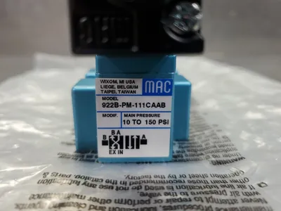 MAC 922B-PM-111CAAB Valve w/2 PME-111CAAB Modules 6A-12